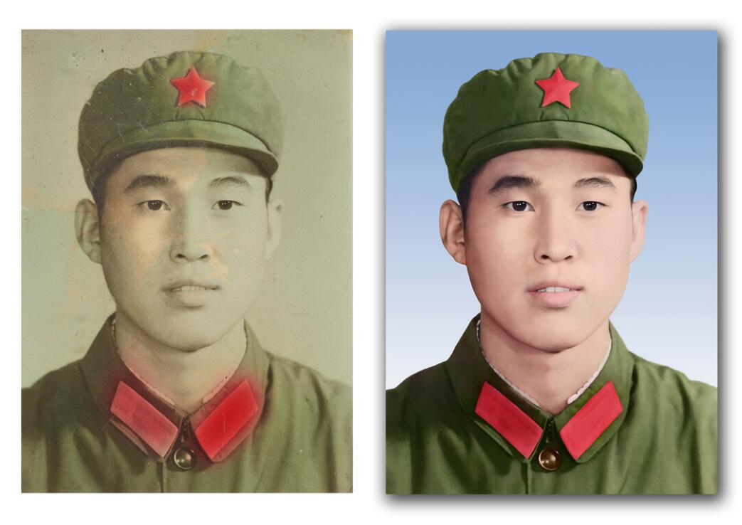 石门破损照片修复-18